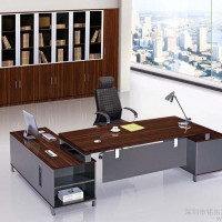 供应深圳屏风办公桌厂家定做欧式大班台，总裁办公桌定做