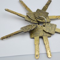 超C级多轨道叶片锁芯不锈钢防盗门锁具室内门锁全铜锁心锁体
